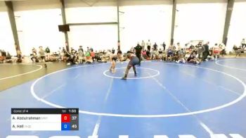 129 kg Consolation - Abbas Abdulrahman, Spartan Combat vs Alexander Hall, Team Delaware