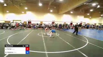61 kg Round Of 64 - Julian Farber, Panther Wrestling Club RTC vs McKinley Robbins, Sebolt Wrestling Academy