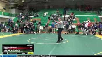 190 lbs Semifinal - HUNTER HUTCHESON, MADISON COMPREHENSIVE (Mansfield) vs Blake Schaffer, LOUISVILLE