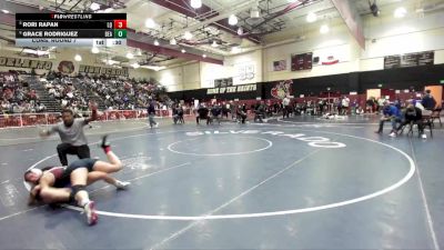 110 lbs Cons. Round 7 - Grace Rodriguez, Beaumont vs Rori Rapan, La Quinta/La Quinta