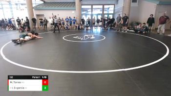 132 lbs Champ. Round 1 - Isaac Skelley-garcia, Ground Creatures vs Matthew Torres, Monster Garage