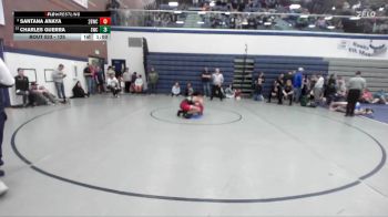 125 lbs Champ. Round 2 - Charles Guerra, Suples Wrestling Club vs Santana Anaya, 208 Badgers Wrestling Club