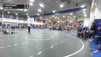 126 lbs Cons. Round 3 - Jason Frey, Thousand Oaks vs Nathan Ramirez, San Dimas