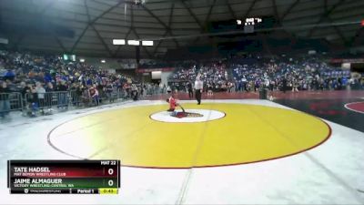 63 lbs Champ. Round 2 - Tate Hadsel, Mat Demon Wrestling Club vs Jaime Almaguer, Victory Wrestling-Central WA