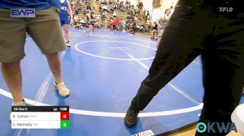 Rr Rnd 3 - Audrina Collom, Pryor Tigers vs Cooper Kennedy, Vinita Kids Wrestling