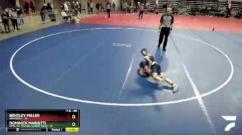 85 lbs Quarterfinal - Dominick Mariotti, STMA (St. Michael/Albertville) vs Bentley Miller, Westfield