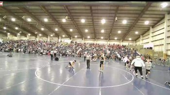 150 lbs Champ. Round 1 - Wyatt Hanssen, Wasatch Wrestling Club vs Bridger Mascaro, Unattached