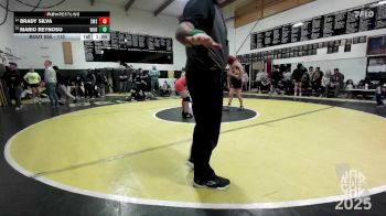 112 lbs Cons. Round 2 - Brady Silva, Sutter Middle School vs Mario Reynoso, Woodlake