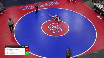 89 lbs Round Of 64 - Rylee Doppelheuer, Belle Vernon vs Gavyn Mindler, Easton