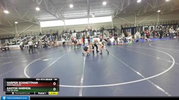 94 lbs Round 1 - Harper Schwettman, Badlands Elite vs Easton Harmon, Top Of Utah