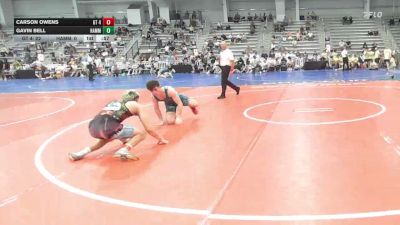 132 lbs Rr Rnd 1 - Carson Owens, GT 4238 - HSB vs Gavin Bell, Hammer Wrestling Club - HSB