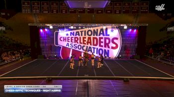 Cheer-riffic Techniques - Night Hawks [2026 L4 Senior Open Coed - D2 Day 1] 2026 NCA San Marcos Classic