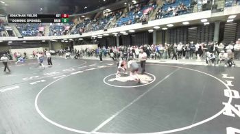 157 lbs Champ. Round 3 - Dominic Sponsel, Fremd vs Jonathan Fields, Marist