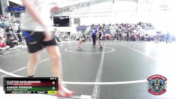 64 lbs Champ. Round 1 - Clayton Eshelbrenner, SlyFox Wrestling Academy vs Karson Atkinson, Husky Wrestling Club