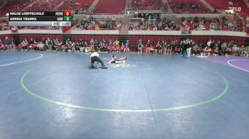 110 lbs Round 1 (16 Team) - Khloe Loeffelholz, Comal Pieper vs Adrina Ybarra, Lubbock