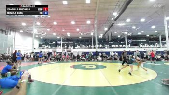 100 lbs Rr Rnd 3 - Izzabella Timonera, Scorpions - Girls vs Mikayla Dunn, Kraken Black - Girls