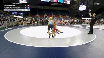 126 lbs Champ. Rd Of 32 - Kyle Menuez, CO vs Abraham Coronado, NV