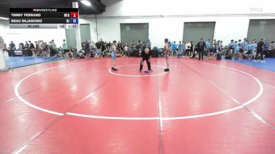 96 lbs Timmy Ferrand, New York Gold vs Beau Siljanoski, New Jersey