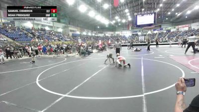 58 lbs Quarterfinal - Samuel Cisneros, SLV Elite WC vs Noah Fresquez, Unaffilated