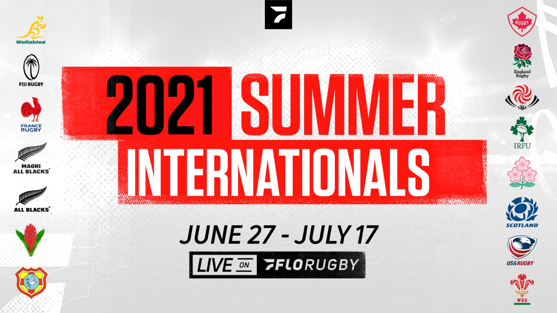 2021 Summer Internationals FloRugby Rugby