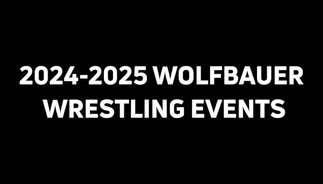 2024-2025 Wolfbauer Wrestling Events