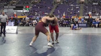285 lbs Finals (8 Team) - Shane Edwards, Olivet vs Zach Carnes, Concordia-Moorhead