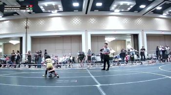 46 lbs Consi Of 8 #2 - Donovan Alejandre, Roy WC vs Dawson McMahon, Shootbox WC