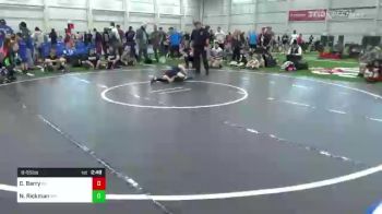 B-55 lbs Round Of 16 - Colton Barry, NY vs Nolan Rickman, WV