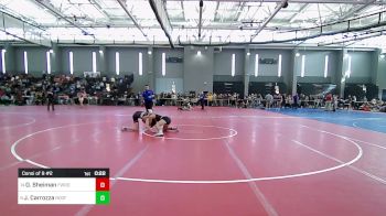 126 lbs Consi Of 8 #2 - Owen Sheiman, Fairfield Warde vs John Carrozza, Ridgefield