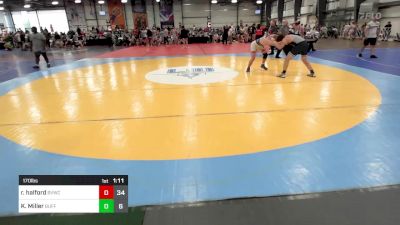 170 lbs Rr Rnd 1 - Ricky Halford, Buffalo Valley White vs Kaj Miller, Buffalo Wrestling Club