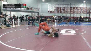 175 lbs Semifinal - Jacob Borawski, Mount Greylock vs Cooper Zaneski, Pentucket