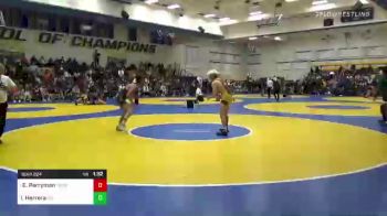 123 lbs Round Of 16 - Ethan Perryman, Temecula Valley vs Issac Herrera, Del Oro