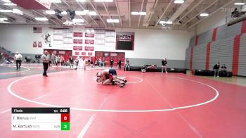 184 lbs Final - Tyler Bienus, UNATT - Bucknell vs Mikey Bartush, Bucknell
