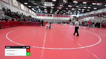 120 lbs Round Of 16 - Aiden DeCoste, Gloucester vs Domenic Maddox, Foxborough