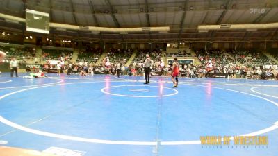 110 lbs Round Of 16 - Jeremiah Hayes, Red Cobra Westling Academy vs Colton Lock, Cardinal Wrestling Club