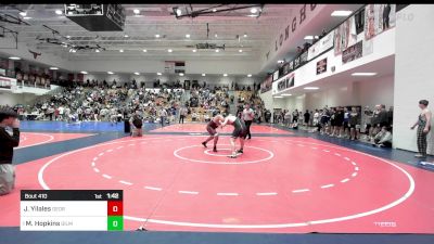 190 lbs Quarterfinal - Jackson Yilales, Georgia vs Madden Hopkins, Gilmer Bobcat Wrestling