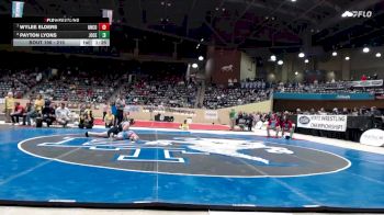 215 lbs Champ. Round 1 - Wylee Elders, Union County vs Payton Lyons, Johnson Central