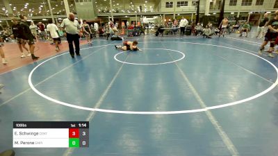 108 lbs Quarterfinal - Erek Schwinge, Centurion vs Marco Perone, Empire Wrestling Academy Gold