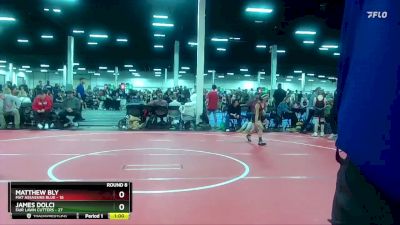 72 lbs Round 8 (10 Team) - Matthew Bly, Mat Assassins Blue vs James Dolci, Fair Lawn Cutters