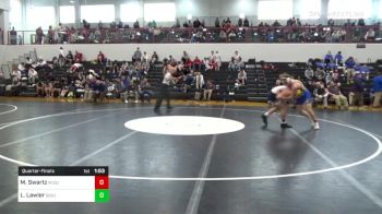 172 lbs Quarterfinal - Mason Swartz, Middletown vs Lucas Lawler, Bishop McDevitt