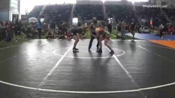 145 lbs Quarterfinal - Aynslee Hester, Ford Dynasty WC vs Johanna Forman, Threshold WC