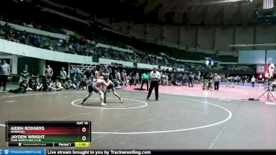 110 lbs Cons. Round 3 - Aiden Rodgers, Warriors vs Jayden Wright, Tabb Wrestling Club