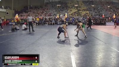 125 lbs Quarters & 1st Wb (16 Team) - Shane Corrigan, Wisconsin-Parkside vs Studd Morris, Central Oklahoma