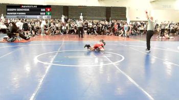 57 lbs Rr Rnd 1 - Joseph Genovese, Barn Brothers Wrestling Academy vs Hunter Farina, Maine Hammahs - ESC