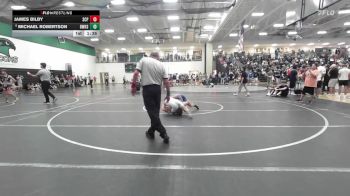 120 lbs Champ. Round 2 - James Bilby, South Central Punishers vs Michael Robertson, Bentonville West High School