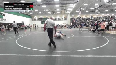 120 lbs Champ. Round 2 - James Bilby, South Central Punishers vs Michael Robertson, Bentonville West High School