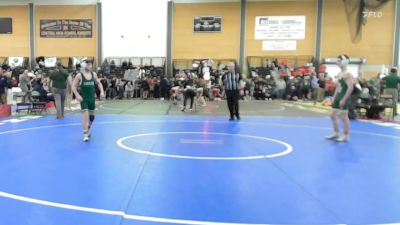 120 lbs Consi Of 8 #1 - Mike Quinn, Bishop Hendricken vs Brayden Johnson, Chariho