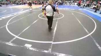 55 lbs Quarterfinal - Asic Gallegos, LA FAMILIA NEW MEXICO vs Herra Fisher, Empire Wrestling Club
