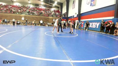 96 lbs Rr Rnd 1 - Idabelle Meeks, N/A vs Weston Dixon, Raw Wrestling Club