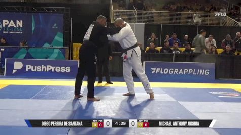 Michael Anthony Joshua vs Diego Pereira De Santana 2025 Pan Jiu Jitsu IBJJF Championship